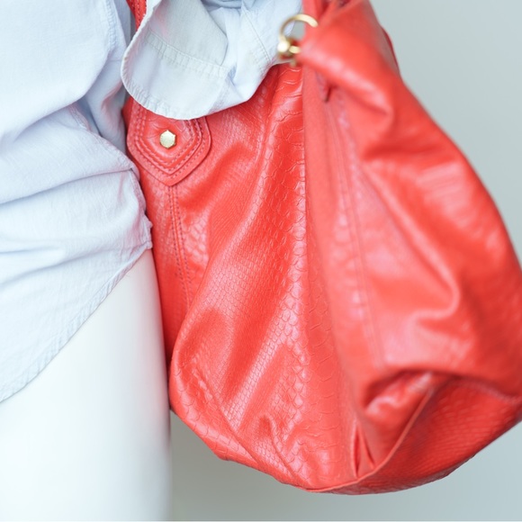 Marc by Marc Jacobs Sneaky Snake Franny Tote Orange - Picture 13 of 13